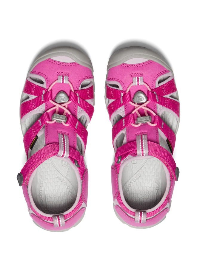 Keen Big Kid's Seacamp 2 CNX Closed Toe Sandal, Very Berry/Dawn Pink, 3 BK (Big Kid's) US - Image 5