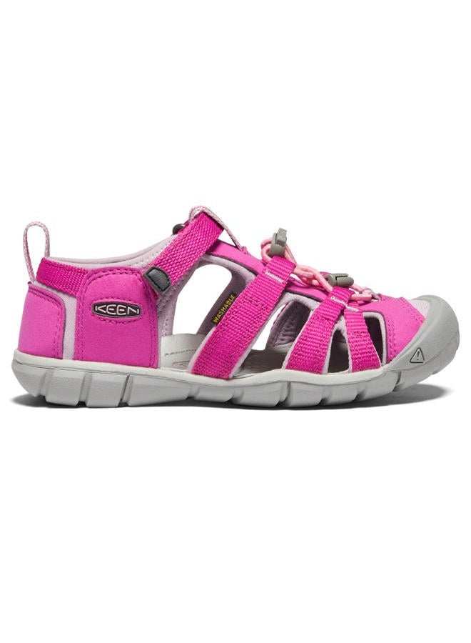 Keen Big Kid's Seacamp 2 CNX Closed Toe Sandal, Very Berry/Dawn Pink, 3 BK (Big Kid's) US - Image 2