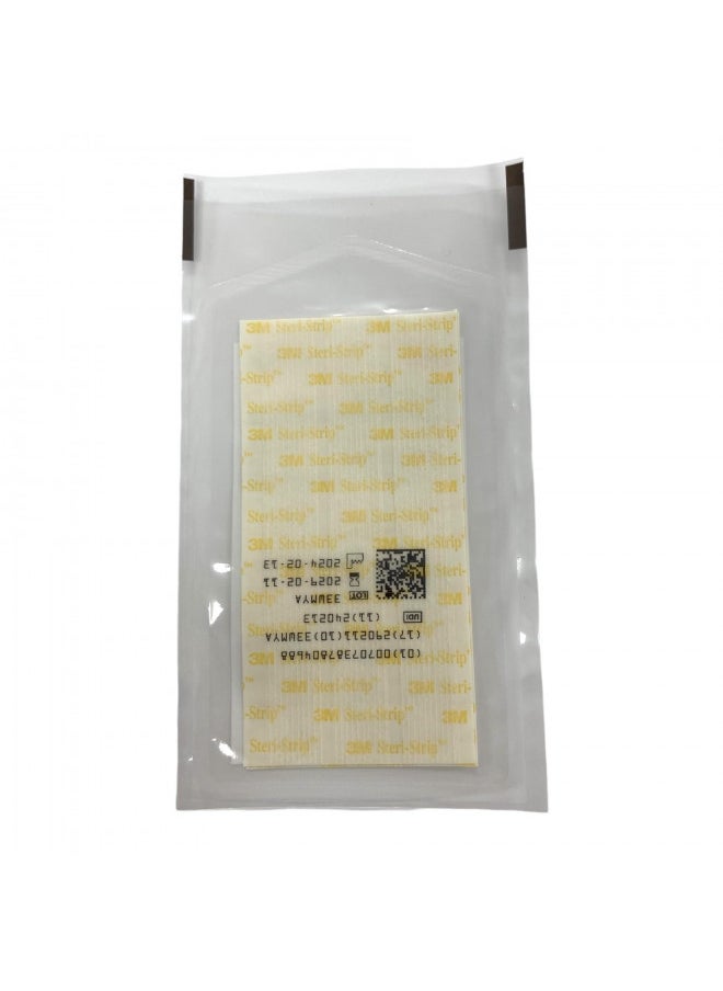 3M Steri-Strip reinforced Skin Closures - 1/2" x 4" - 10 pack of 6 strip envelope (60 strips)