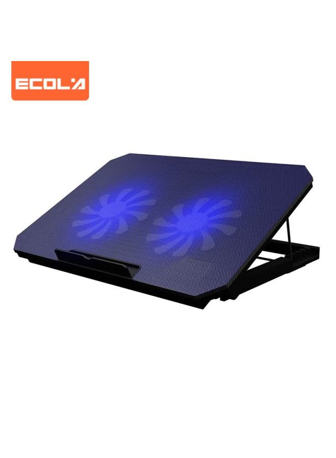 Ecola Black Ultra-thin Adjustable Cooling Stand Black - Image 4