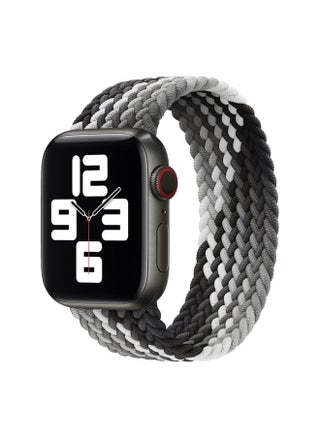 Replacement Strap Single Loop Weaving Nylon Watch Band, Size: M 155mm For Apple Watch Ultra 49mm&Watch Ultra 2 49mm / Series 9&8&7 45mm / SE 3&SE 2&6&SE&5&4 44mm / 3&2&1 42mm Black - pzsku/Z70B7B4444EEEE109EF09Z/45/_/1714875617/cf53785e-e395-4d73-afee-6cbaef76713c