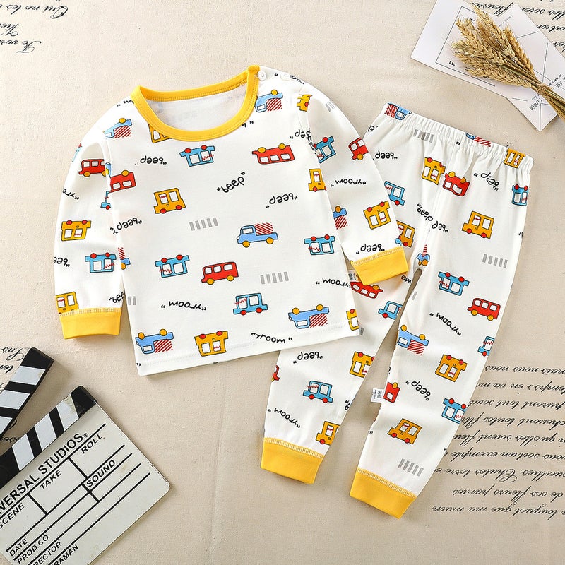 100% Cotton Kids Thermal Underwear Set