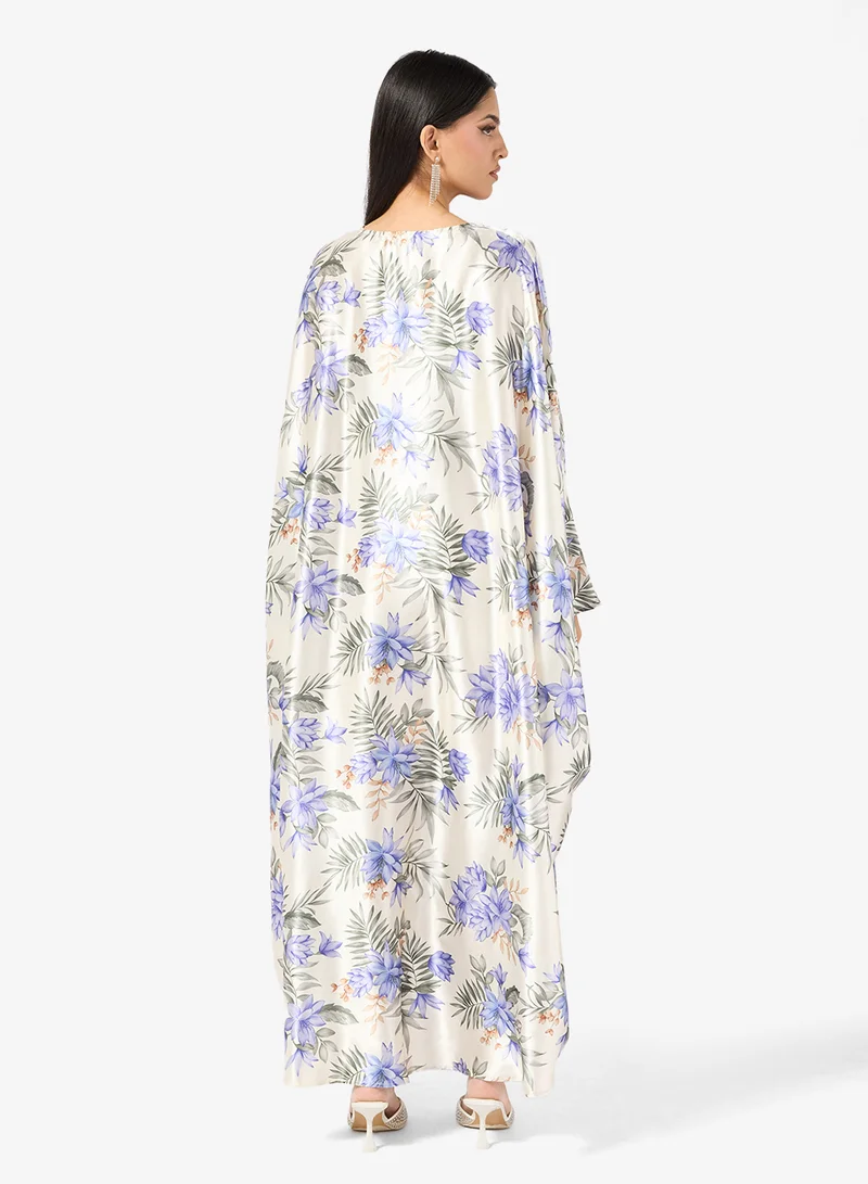 خزانة Printed Kaftan