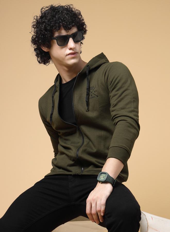 RIGO هودي رجالي فليس بسحاب أمامي - Image 1