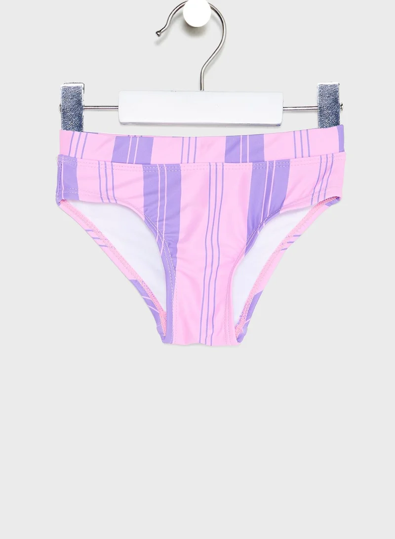 Cotton On Kids Vertical Stripe Bikini Bottom