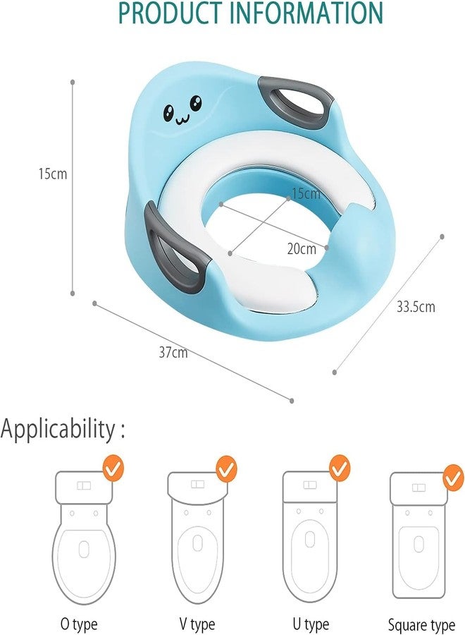 Vroxy مقعد تدريب الأطفال على استخدام المرحاض من Vroxy متعدد الأغراض ومريح على الطراز الغربي (قطعة واحدة) - Image 3