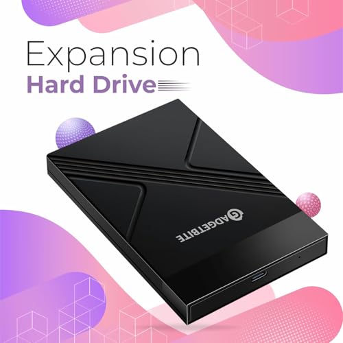 Gadgetbite SSD Enclosure Case SATA to USB C 3.1 HDD 2.5 inch External Hard Disk Connector with Fast Charging Speed Up to 5 Gbps and Up to 4TB Storage Capacity Compatible with 2.5 SSD HDD - Black - Image 2