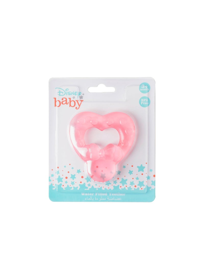 Disney - Minnie Water Filled Teether Pink - Image 1