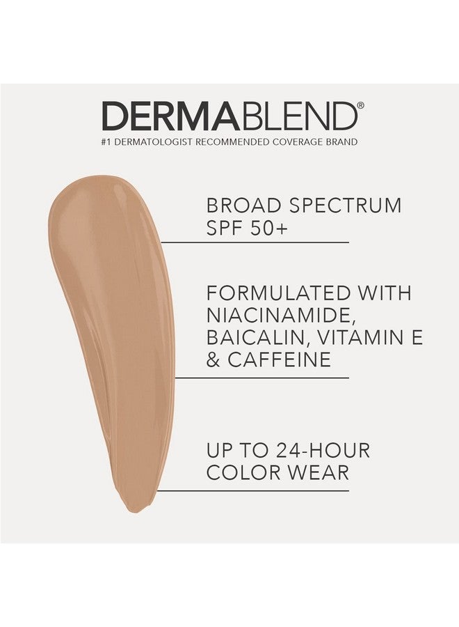 Dermablend Continuous Correctionâ„¢ Tone-Evening CC Cream Foundation SPF 50+, Full Coverage Foundation Makeup & Color Corrector, Non-Comedogenic , 1 Fl Oz (Pack of 1) - Image 3