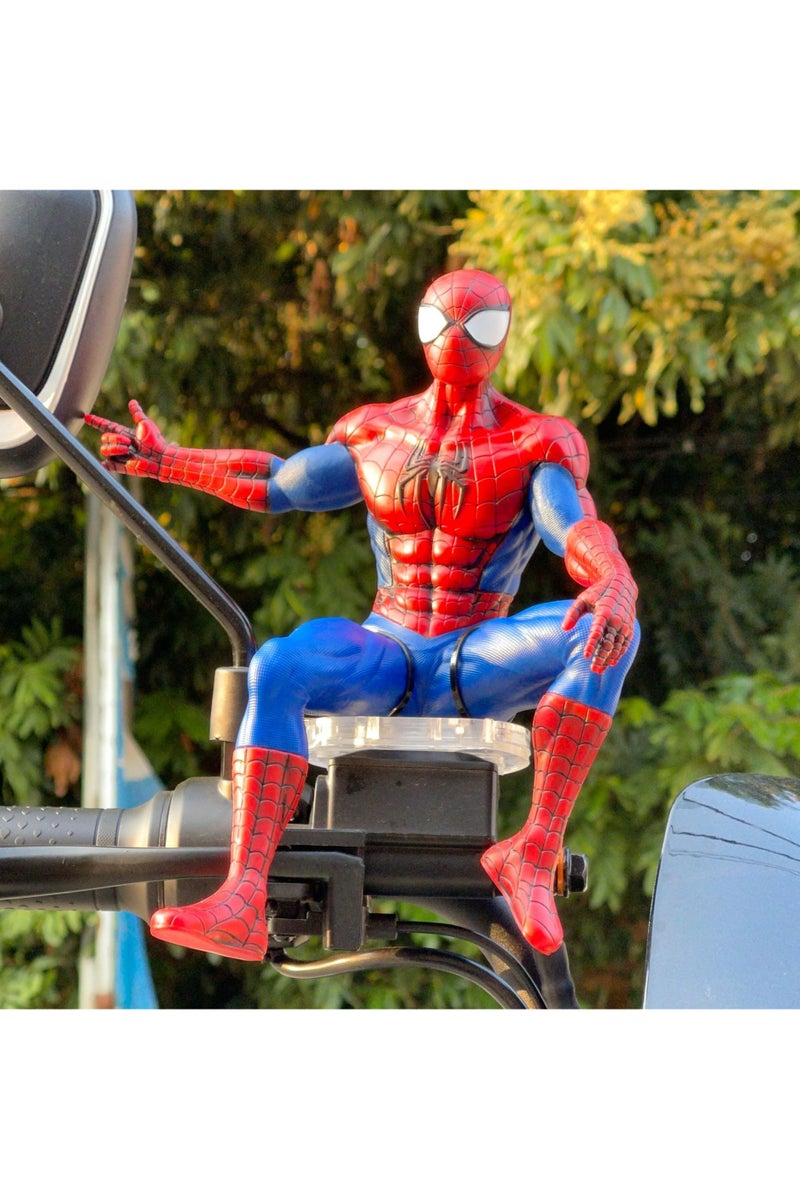 general Spider-Man anime figure model car ornament doll toy easily decorates your car - Image 3