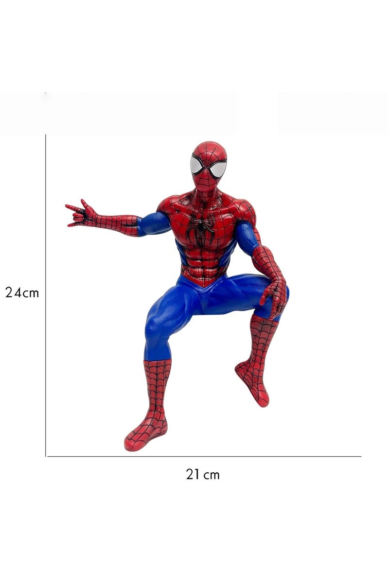 general Spider-Man anime figure model car ornament doll toy easily decorates your car - Image 2