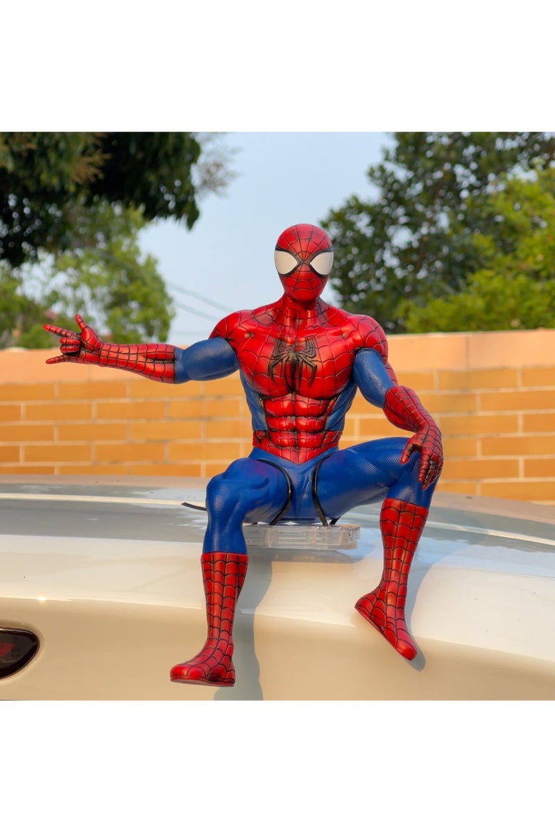 general Spider-Man anime figure model car ornament doll toy easily decorates your car - Image 1