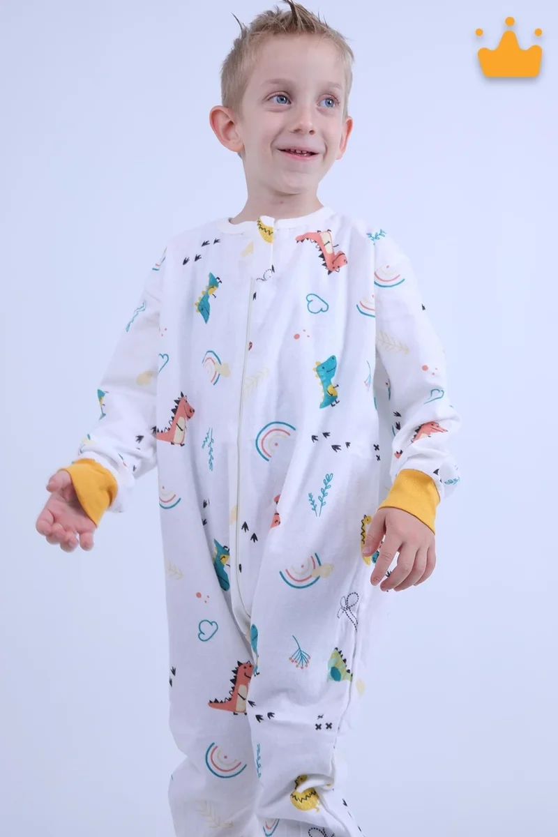 بيجيسا 2-8 Years 1 Tog Flannel Children's Sleeping Bag Unisex Long Sleeve Sleeping Bag