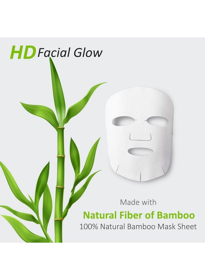 MasKing Beauty Facial Sheet Mask, |Natural Bamboo Fiber Sheet Mask,|Charcoal Sheet Mask, |Strawberry, Watermelon, Neem, Tulsi & Turmeric|For glowing & fairness | Combo Pack of 3 - Image 3