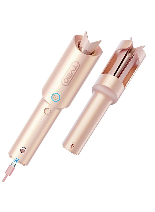 TYMO مكواة تجعيد أوتوماتيكية Curlgo HC520P وردي ذهبي - Image 1