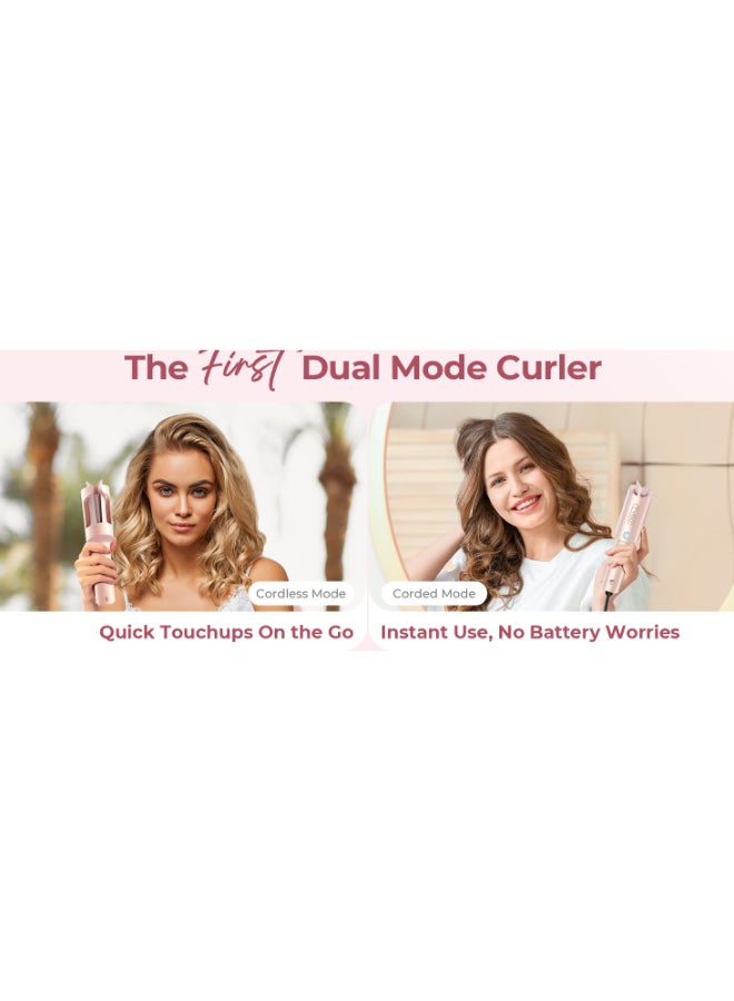 TYMO مكواة تجعيد أوتوماتيكية Curlgo HC520P وردي ذهبي - Image 5