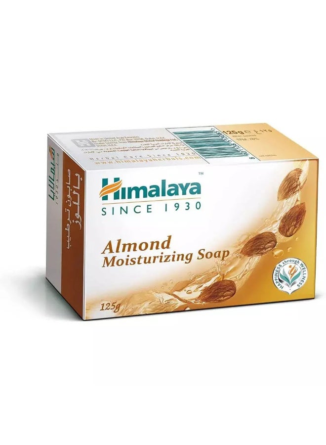 Himalaya Almond Moisturizing Soap Bar with Almond and Rose- 6X125gms - Image 5