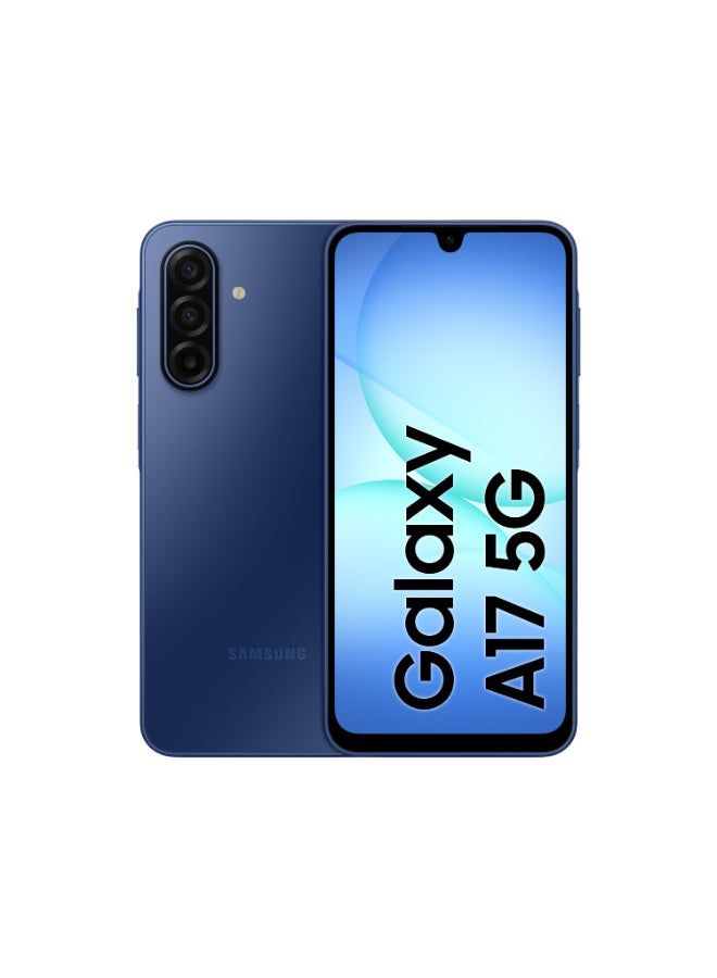 سامسونج جالاكسي A17 ثنائي الشريحة أزرق 6GB 128GB 5G - نسخة الشرق الأوسط - Image 1
