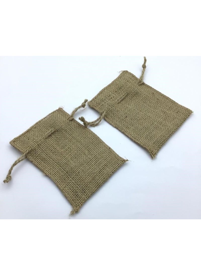 Baby Meva - Brown Jute Bag 50 Pieces - Image 1