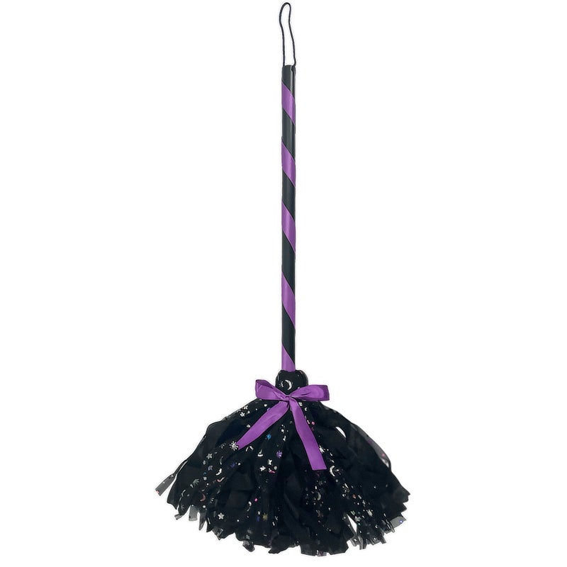 Party Magic Deluxe Witch Broom 70cm - Image 1