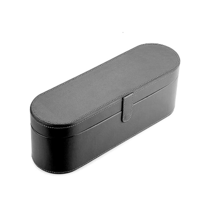 Meijunter Meijunter Black PU Leather Hard Case Compatible with Dyson Supersonic Hair DryerTravel Portable Case Cover Bag Storage for Hair Dryer