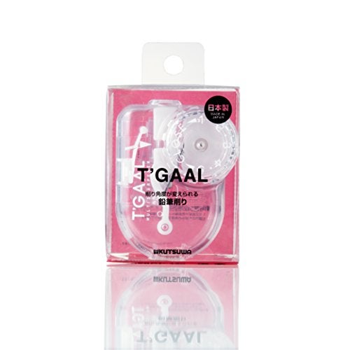 KUTSUWA Hi LiNE T'GAAL Angle Adjustable Pencil Sharpener, Clear (RS028CL) - Image 5