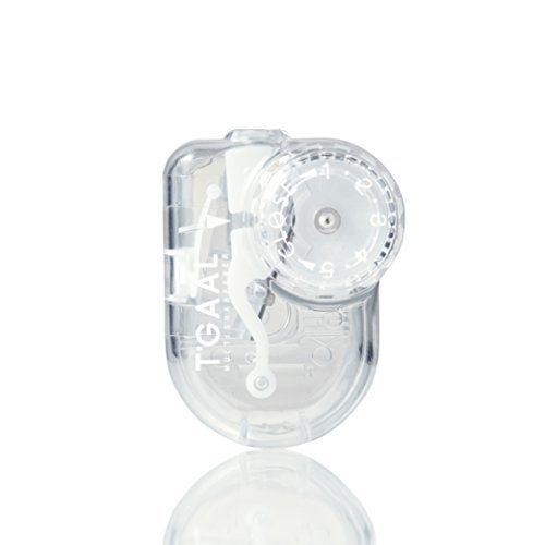 KUTSUWA Hi LiNE T'GAAL Angle Adjustable Pencil Sharpener, Clear (RS028CL) - Image 1