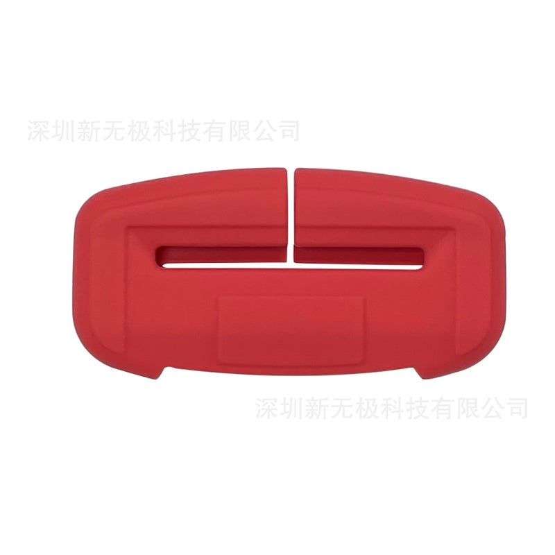 Car Universal Safety Belt Buckle Protective Cover Car Supplies Front Row Large Silicone Safety Belt Buckle Cover - Image 1