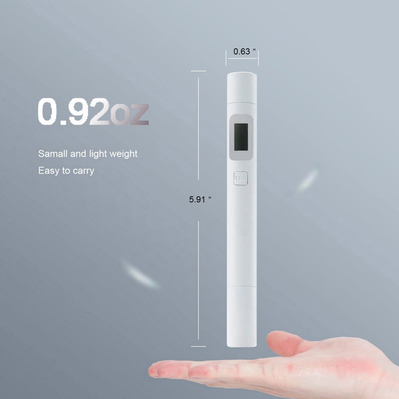 Water Quality Tester, Accurate and Reliable TDS Meter for Home and Office Drinking Water, Tap Water Purity Testing, Water Quality Pen Tester. - Image 2