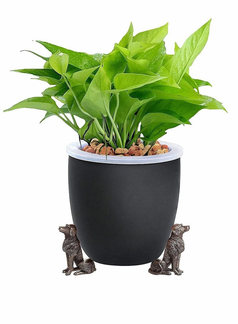 Y&D Plant Pot Feet Set of 3 Decorative Craft Gift, Cute Risers for Pots Outdoor Resin, Support (Tortoise) - Image 3