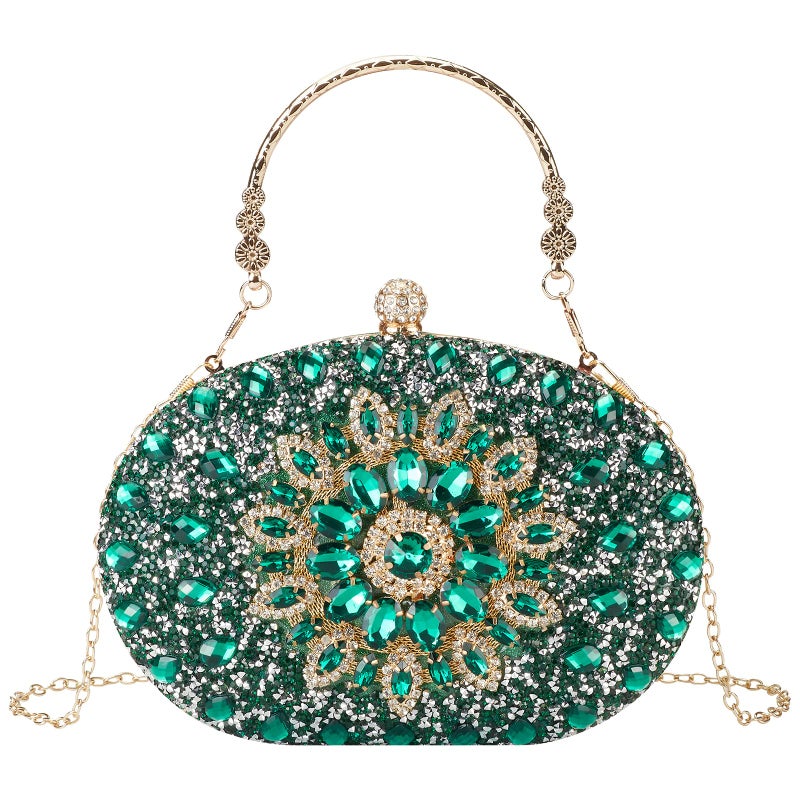 Suhatjia Evening Clutch Purse Rhinestone Clutch Purses for Women - Image 1