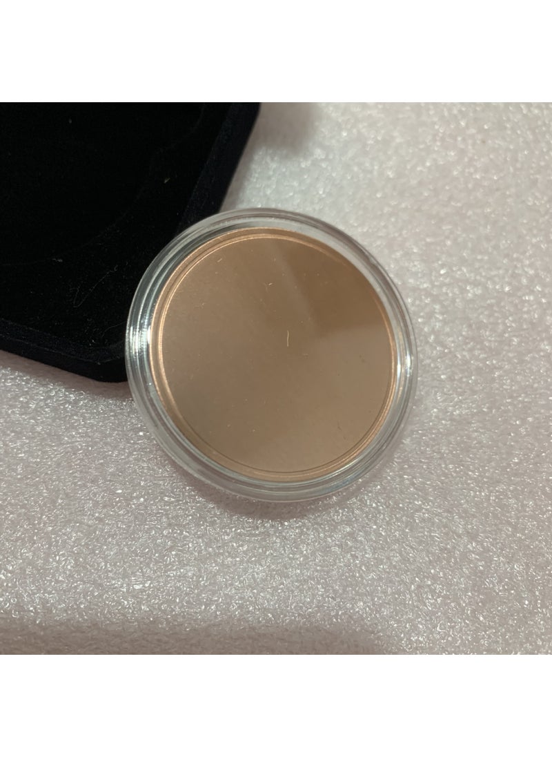 null - Blank Commemorative Coin DIY Laser Engraving Copper color (copper material) - Image 1