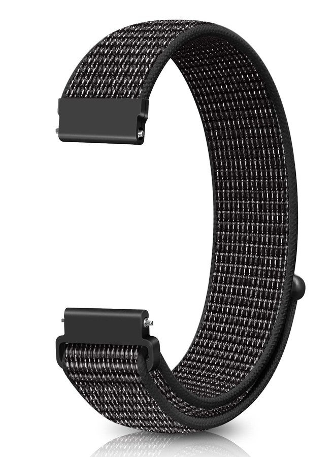 AVOD 20mm Nylon Quick Release Band Compatible with Samsung Galaxy Watch 7 6 5 4 40mm 44mm/Garmin Vívoactive 6/5/3/3 Music/Forerunner 570 42mm/55/158/165/245/645/Amazift Active 2/Active/T-Rex 3 Pro 44mm - Image 1