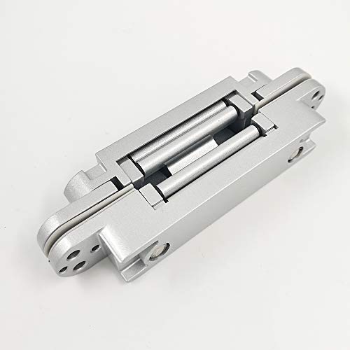 Alamic Concealed Door Hinges Heavy Duty Invisible Hidden Hinges 3-D Adjustable - 1 Pair - Image 3