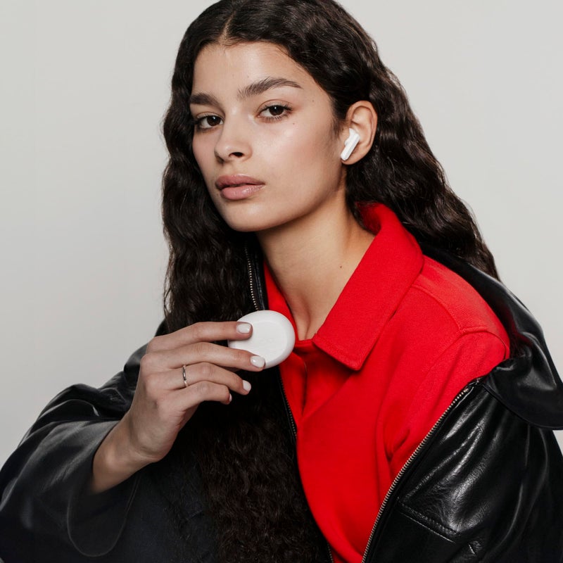 Sudio A3 All-Day Wireless Earbuds â€“ 25H Playtime, Bluetooth Earphones 5.4, Sweat & Splashproof, Balanced Sound, Clear Calls with Enhanced Mics, USB-C Charging, Made from Recycled Plastics (White) - Image 5