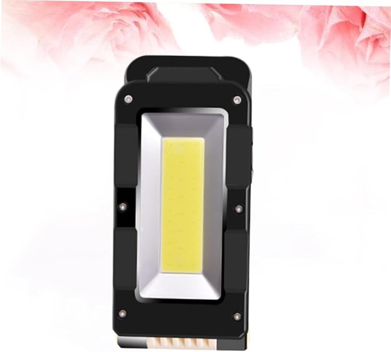 Artibetter Multifunctional LED Flashlight USB Rechargeable High Brightness Focusing Torch Black - Image 5