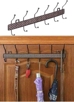 Generic Metal Clothes Hanger with 6 Hooks 50*14cm  - Image 1