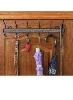 Generic Metal Clothes Hanger with 6 Hooks 50*14cm  - Image 3