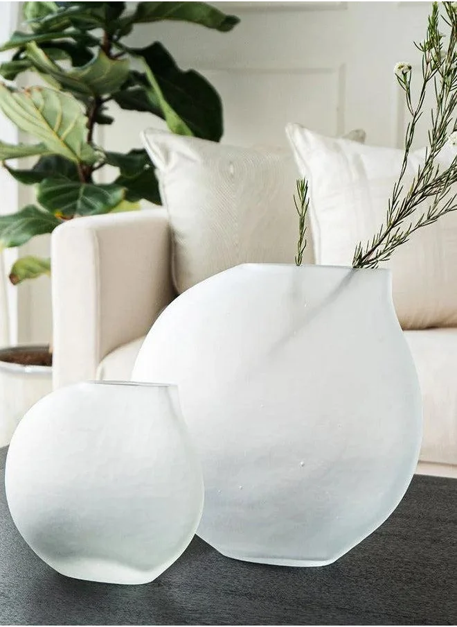 KNOT HOME Alice Bundle Designer Glass Vases (2pcs) Knot Home Designer Accessory for Bedroom Living Dining Room Office Area Décor