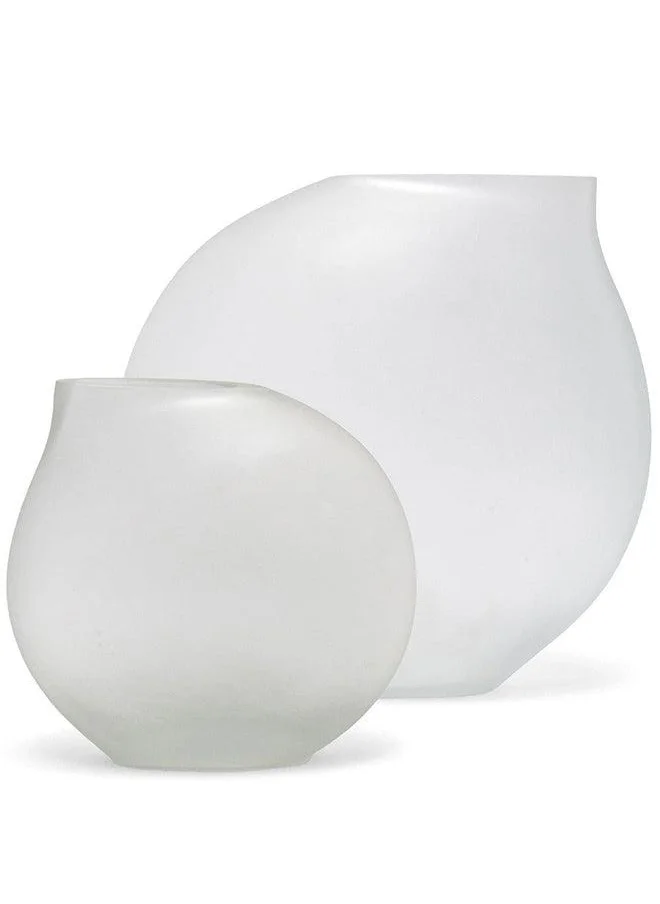 KNOT HOME Alice Bundle Designer Glass Vases (2pcs) Knot Home Designer Accessory for Bedroom Living Dining Room Office Area Décor