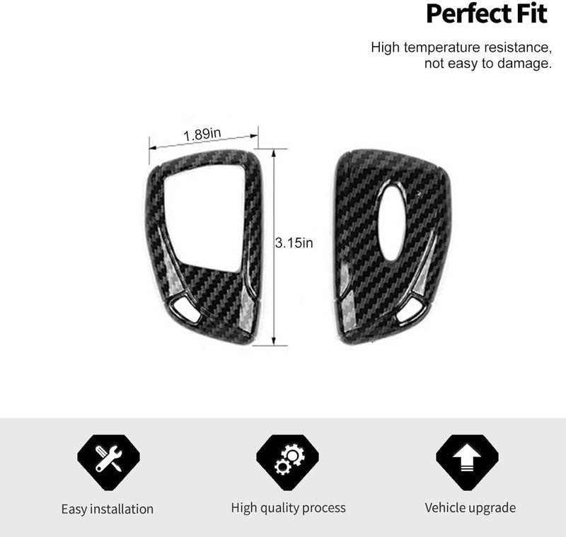 Jimen Key Fob Case for Silverado 2020-2024 - Image 3