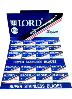 Lord 100 Lord Super Stainless Double Edge Safety Razor Blades 