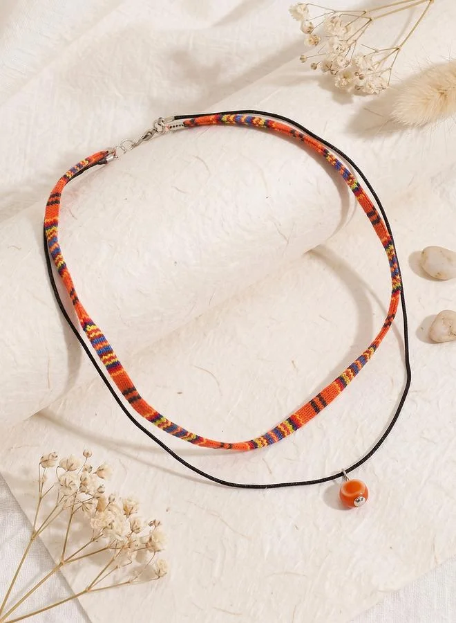 تايك تو Beaded Layered Necklace