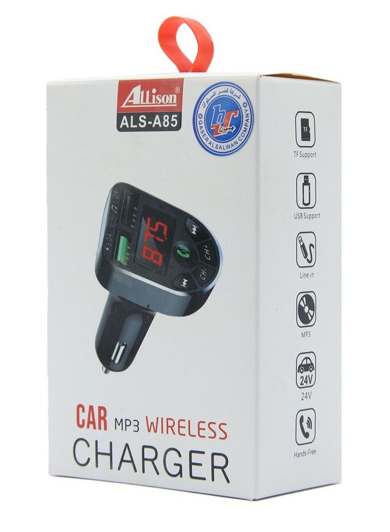 Allison ALS-A85 Car Mp3 Wireless Charger - Image 3