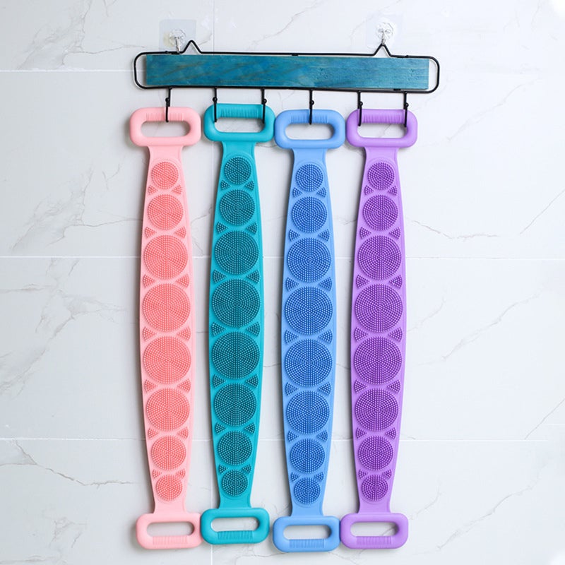 Bathing Brush: Soft Silicone Bristles - Safe Non-Toxic Material Compact Design for Home Daily Bathing Use - Image 5