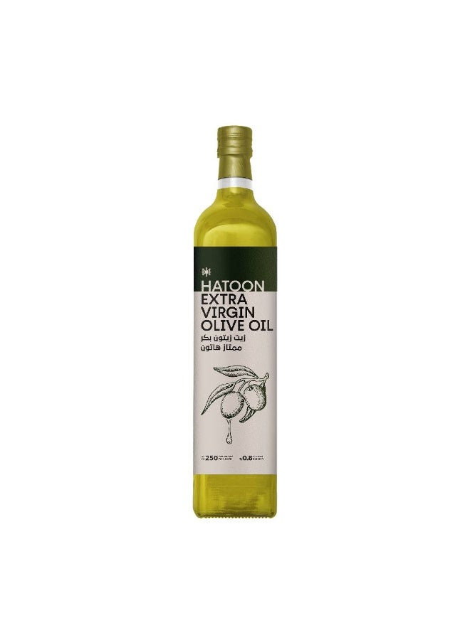Hatoon Extra Virgin Olive Oil – Cold Pressed – Unfiltered – Acidity - 250ml - Image 1
