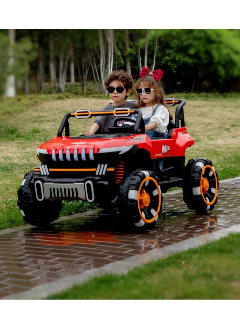 Ghazi Sports - Ride Dual-Drive Electric Car - Racewinner Desert Safari Ride-On - Upgraded Electric Ride-On Thumper Buggy - Ride-On Toy Car - Electric Ride Car - Battery Operated Car - Image 1
