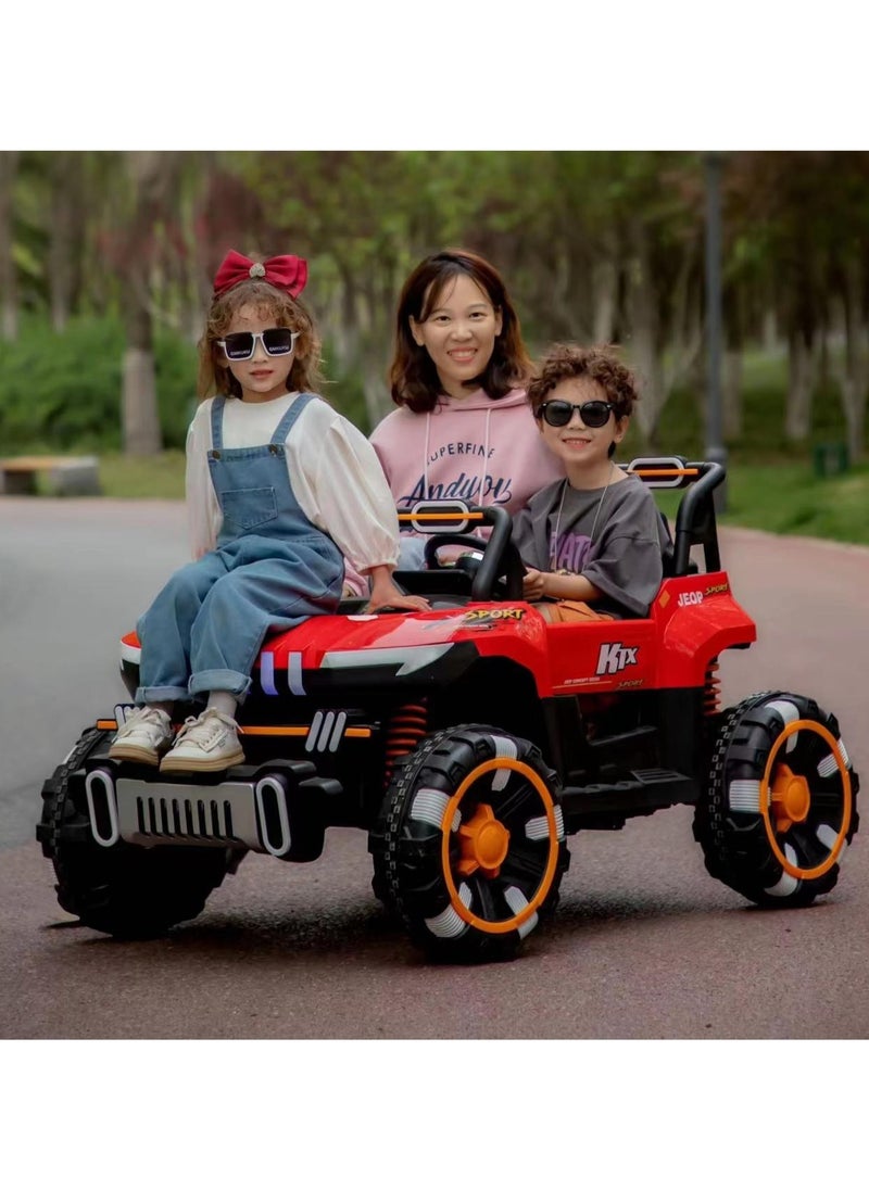 Ghazi Sports - Ride Dual-Drive Electric Car - Racewinner Desert Safari Ride-On - Upgraded Electric Ride-On Thumper Buggy - Ride-On Toy Car - Electric Ride Car - Battery Operated Car - Image 1