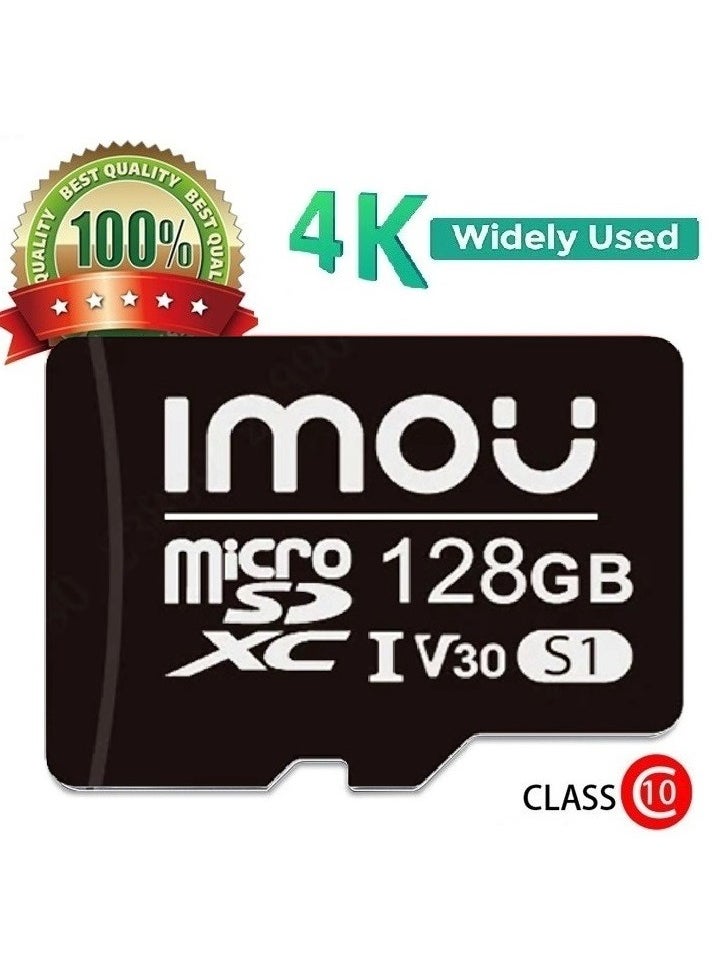 IMOU IMOU 128 GB microSD memory card (UHS-I, SDHC, 10/U3/V30, 95/38)  - Image 1