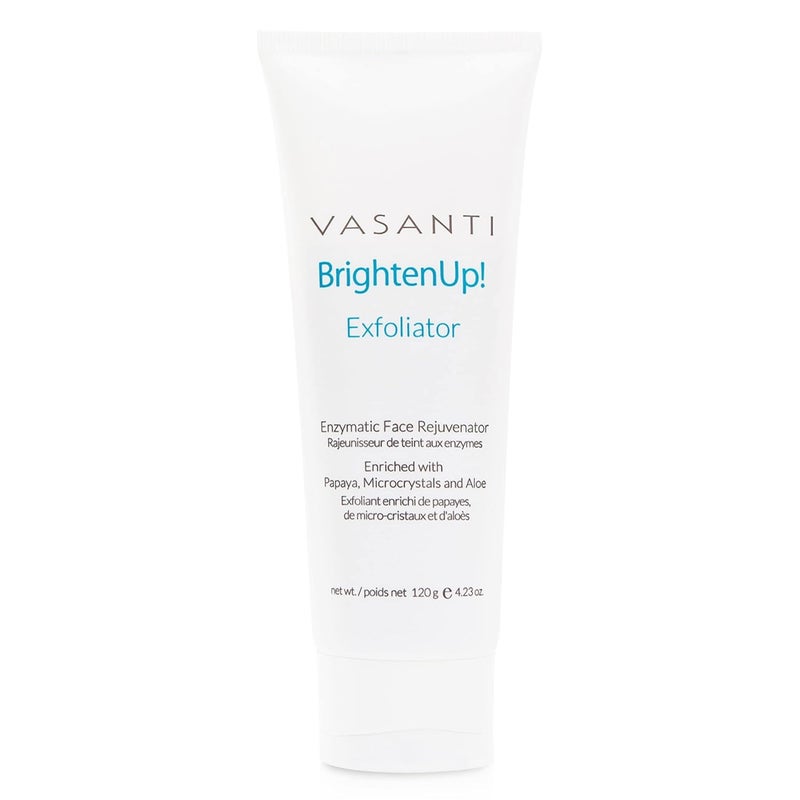VASANTI Exfoliating Face Wash Original Size 120g  Enzymatic Face Rejuvenator which is Enriched with Papaya Microcrystals Aloe Vera  Get Healthy Glowing Skin